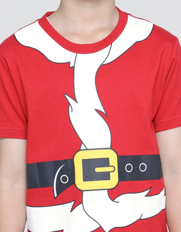Little M Set T-Shirt Pants Xmas Santa