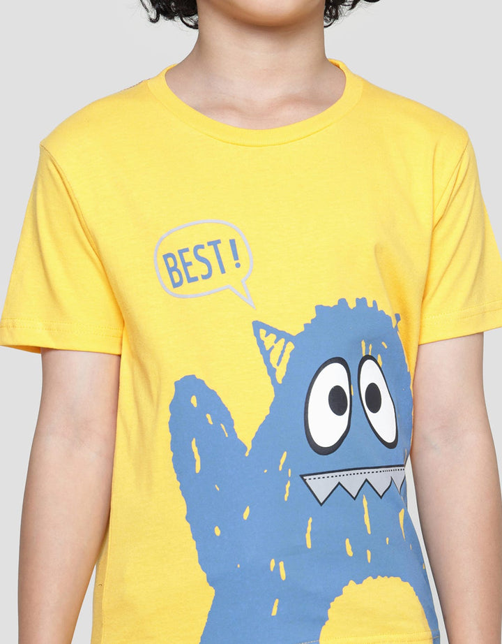 Little M Kaos Lengan Pendek Anak Laki-Laki Ki Best Buy Monster