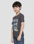 Little M Kaos Lengan Pendek Anak Laki-laki Print I Need Space