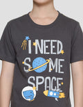 Little M Kaos Lengan Pendek Anak Laki-laki Print I Need Space