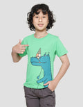 Little M Ice Dino Kaos Anak Laki-laki