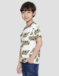 Little M Kaos Lengan Pendek Anak Laki-Laki Print Dino
