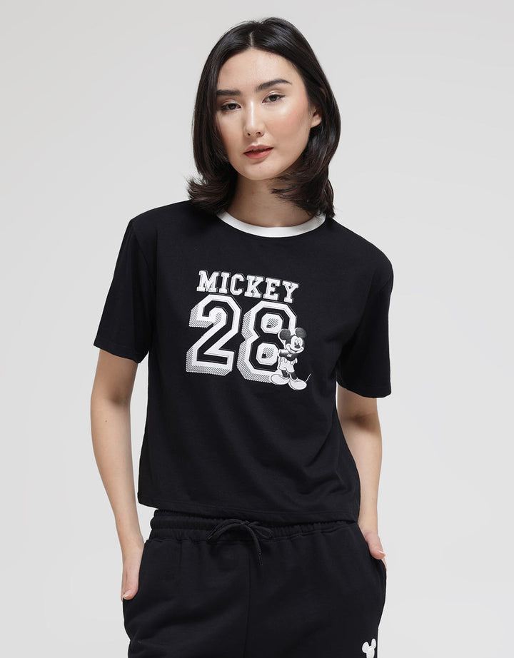Disney Boxy Print Mixkey 28 Women's T-Shirt