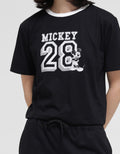 Disney Boxy Print Mixkey 28 Women's T-Shirt