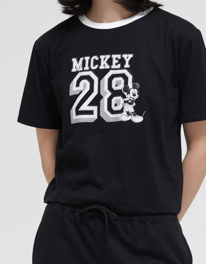 Disney Boxy Print Mixkey 28 Women's T-Shirt