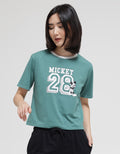 Disney Boxy Print Mixkey 28 Women's T-Shirt