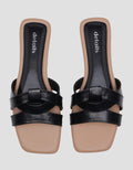 Details Women's Cross Flat Sandals