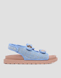 Details of Twist Lock Slingback Strap Women's Sandals