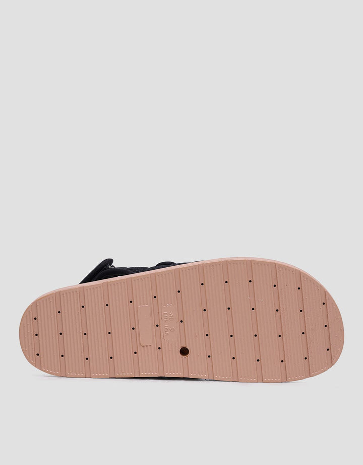Details Twist Lock Slingback Strap Sandal Wanita