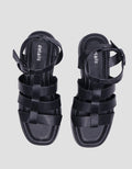 Details Ankle Strap Sandals Wanita