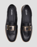 Details Moccasin Buckle Women Shoes
