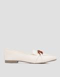 Details Chain Buckle Women's Flat Shoes