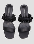 Details Braid Strap Sandal Heels Women