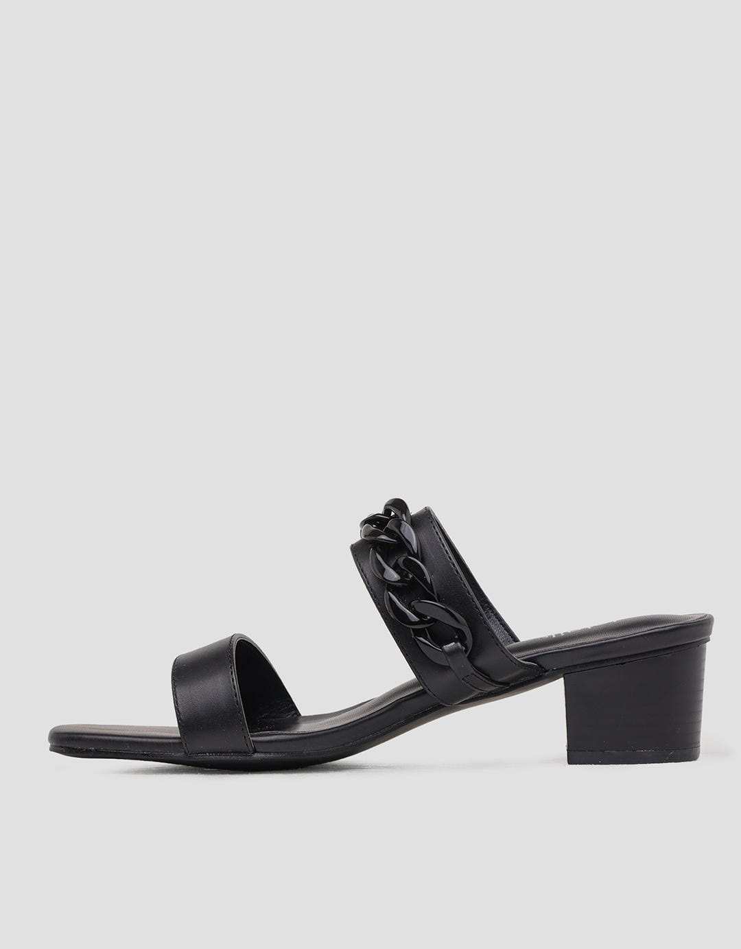 Details Braid Strap Sandal Heels Wanita
