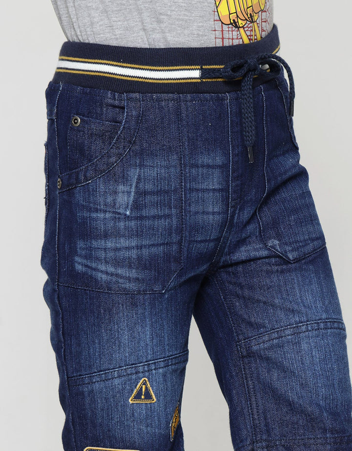 Little M Short Pants 3 Dino Rib Waist