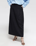 Anyday Maxi Skirt With Solid Color