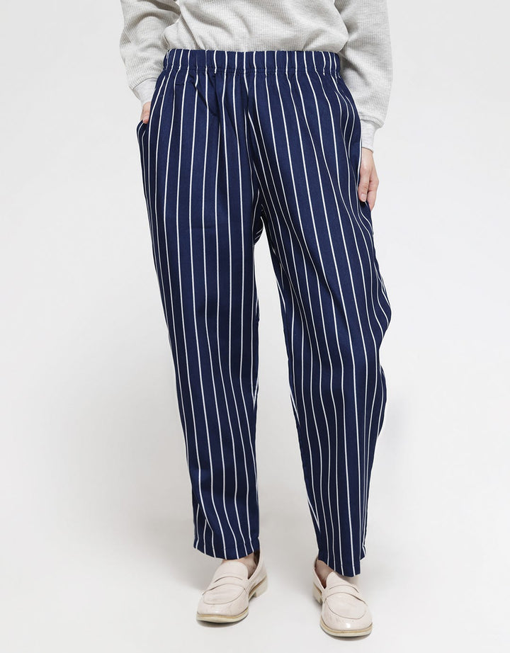Anyday Long Pants Stripe Print