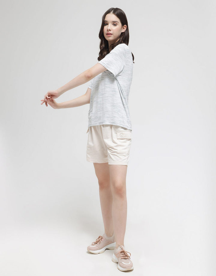 Connexion Short Sleeve T-Shirt Rayon Spdx Garis