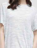 Connexion Short Sleeve T-Shirt Rayon Spdx Garis