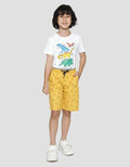 Little M Short Pants Woven Dino