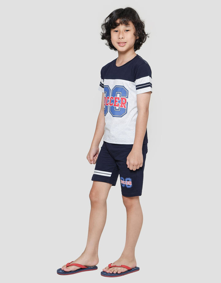 Little M Cut N Sewn Soccer Baju Set Anak Laki-Laki