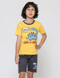 Little M Whine A Saurus Baju Set Anak Laki-Laki