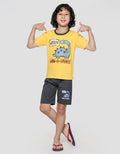 Little M Whine A Saurus Baju Set Anak Laki-Laki