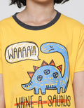 Little M Whine A Saurus Baju Set Anak Laki-Laki