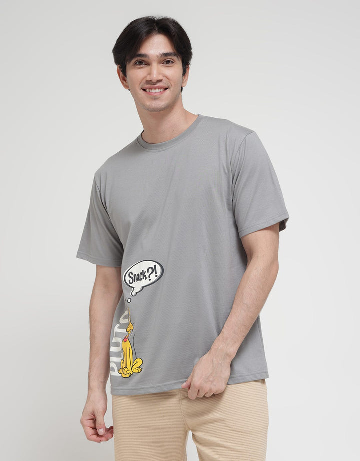 Disney Pluto Snack Print Men's T-Shirt
