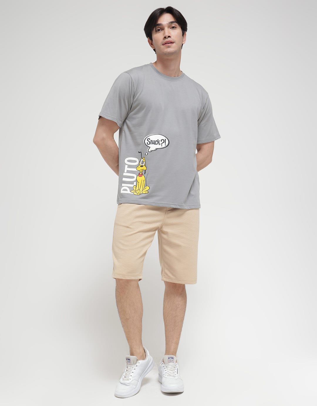 Disney Pluto Snack Print Men's T-Shirt