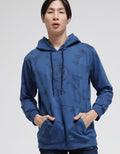 Marvel Sweatshirt Hoodie Avengers Head And Logo Tie Dye