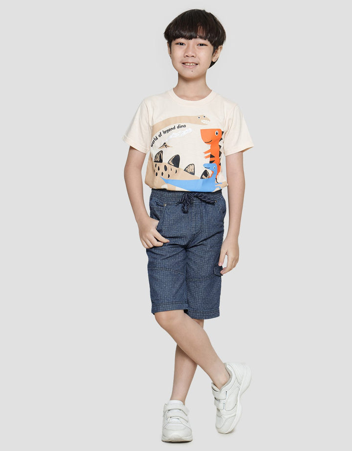 Little M Dobby Dino Celana Pendek Anak Laki-laki