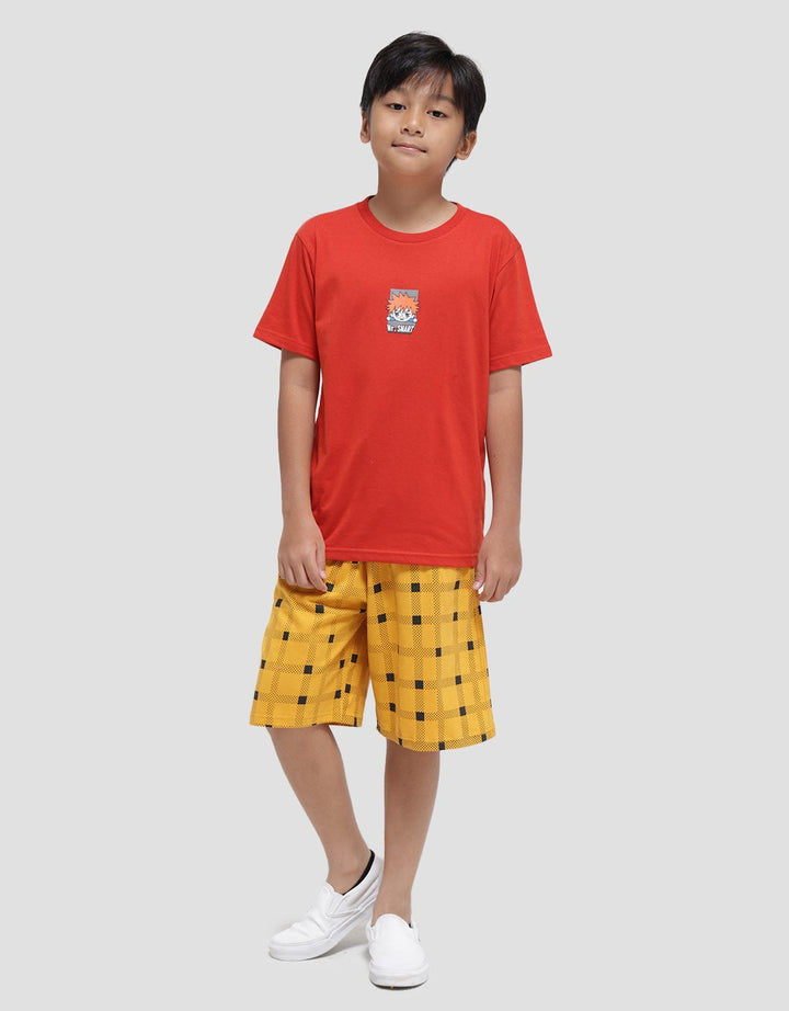Aero Short Pants Print Kotak