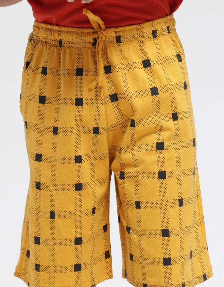 Aero Short Pants Print Kotak