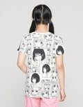 Nevada Anime Collage Girls T-Shirt