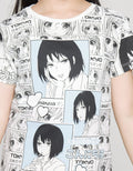 Nevada Anime Collage Girls T-Shirt