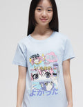 Nevada Short Sleeve T-Shirt Anime Kolase Kissan1