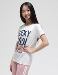 Nevada Bear Glitter LC Kaos Anak Perempuan