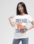 Nevada Two Bear Friends Kaos Anak Perempuan