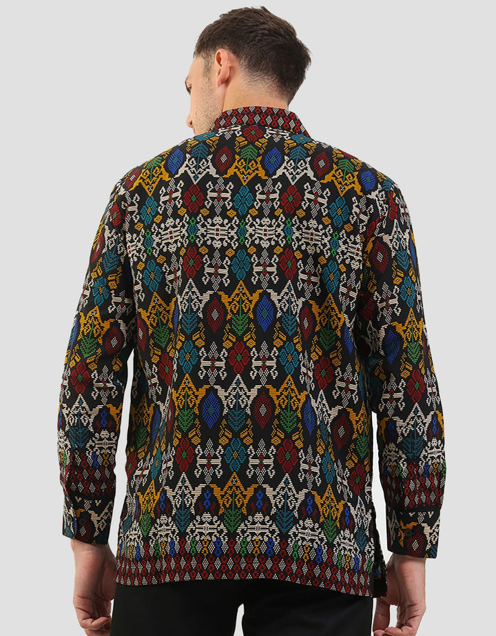 Adikusuma Balinese Woven Motif Shirt