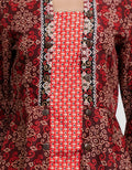 Adikusuma Blouse with Carved Ukel Batik
