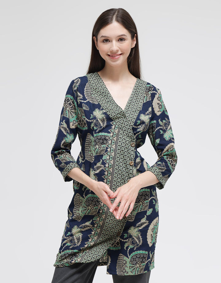 Adikusuma Sackdress Batik Fan