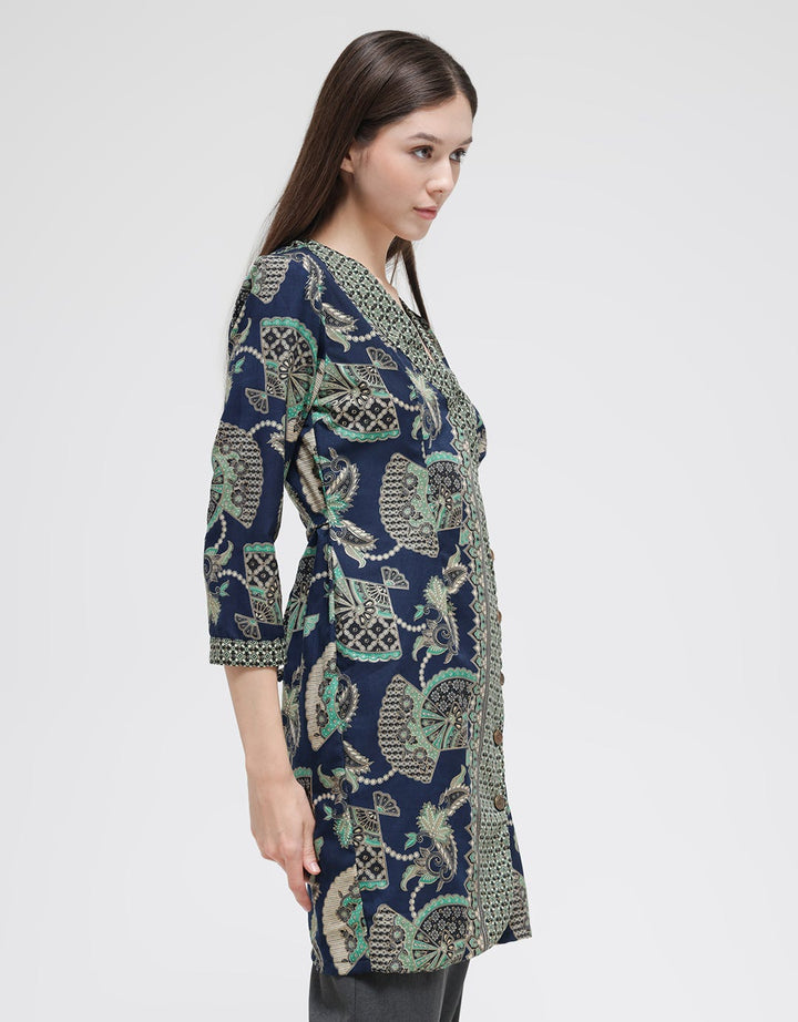 Adikusuma Sackdress Batik Fan