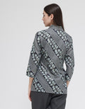 Adikusuma Blouse Wanita Batik Lereng Bunga