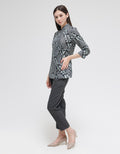 Adikusuma Blouse Wanita Batik Lereng Bunga