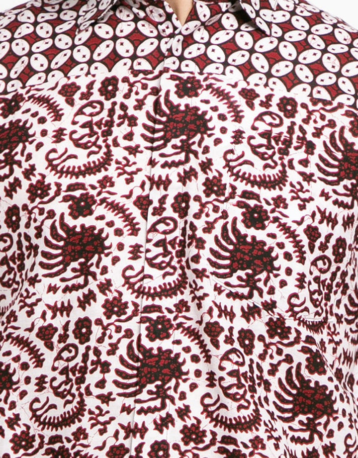 Adikusuma Kawung Semarangan Hem Batik Pria