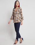 Adikusuma Blouse Batik Kawung Batik