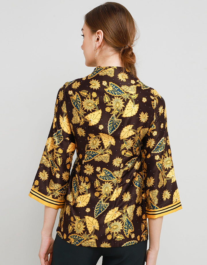 Adikusuma Blouse Batik Daun Keladi