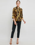 Adikusuma Blouse Batik Keladi Leaves