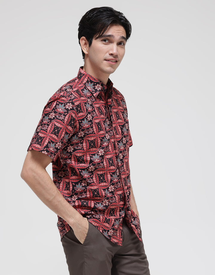 Adikusuma Hem Batik Lereng Kawung Pria